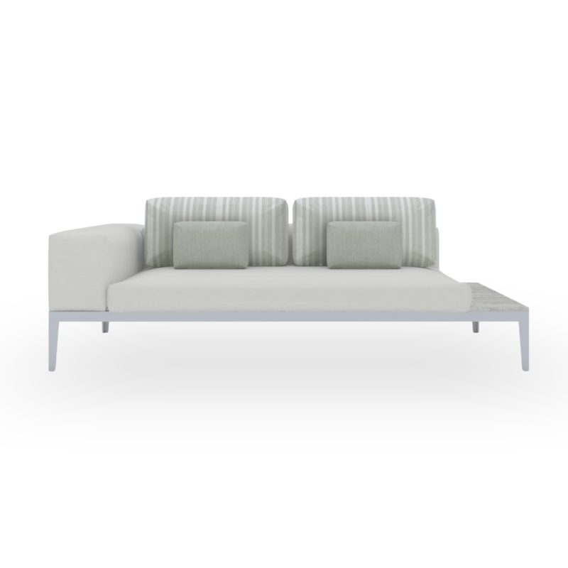 LOVESEAT ESQUINERO DERECHO CON MESA BACALAR DELUXE
