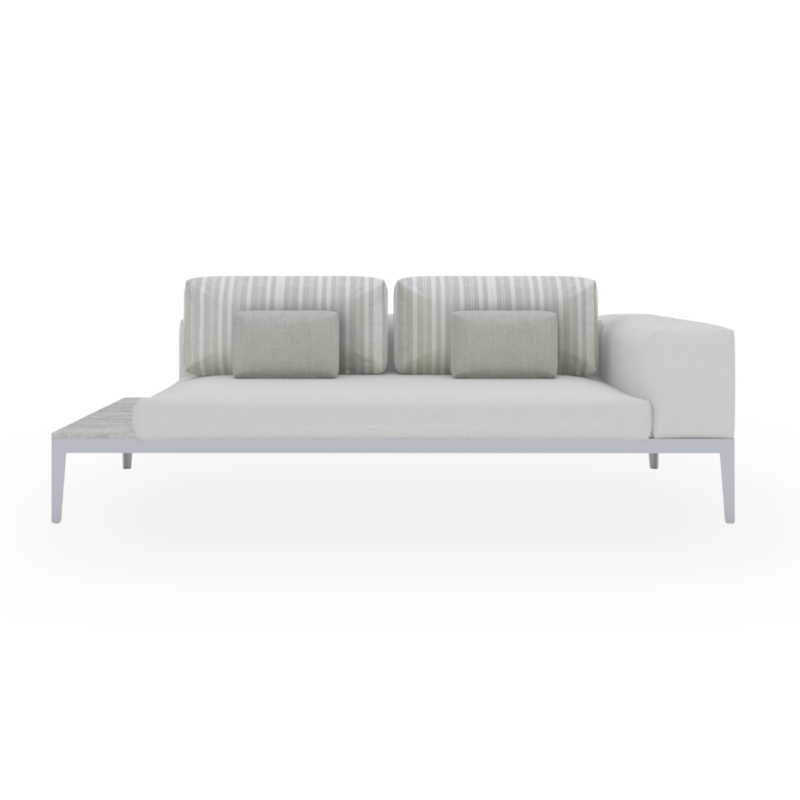 LOVESEAT ESQUINERO IZQUIERDO CON MESA BACALAR DELUXE